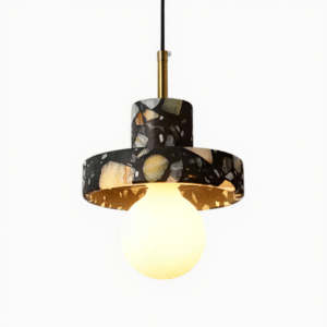 NoirTerra Terrazzo Pendant
