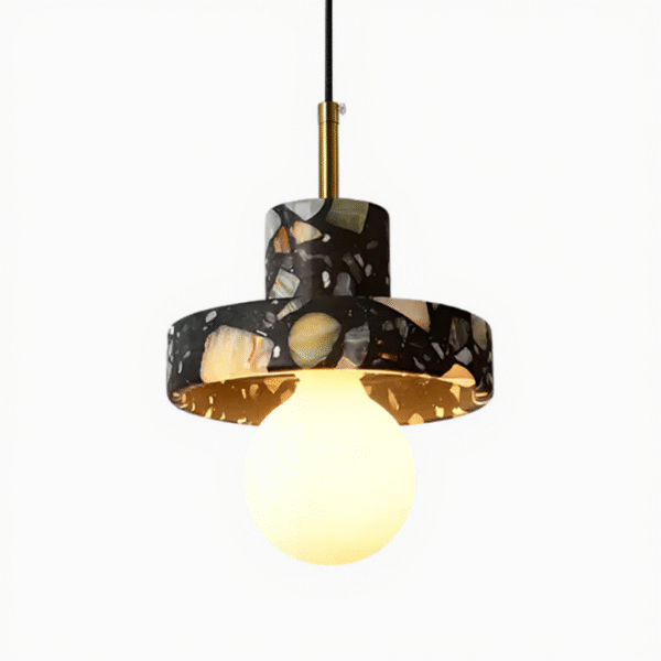 NoirTerra Terrazzo Pendant