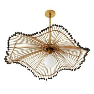 Aurelia Beaded Fan Chandelier