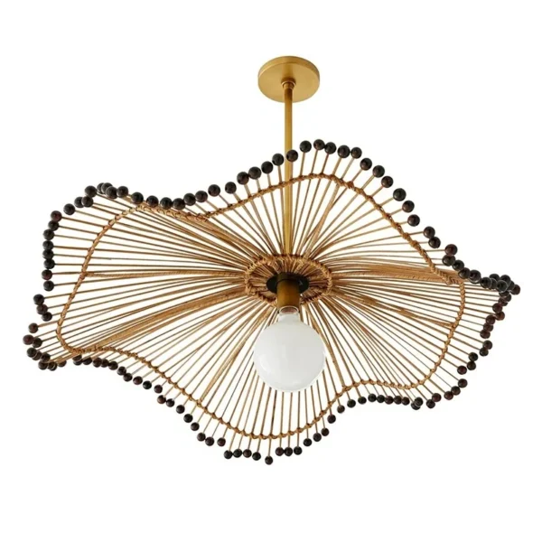 Aurelia Beaded Fan Chandelier
