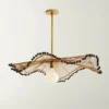 Aurelia Beaded Fan Chandelier