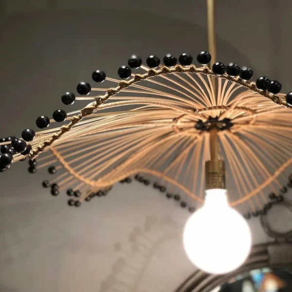 Aurelia Beaded Fan Chandelier