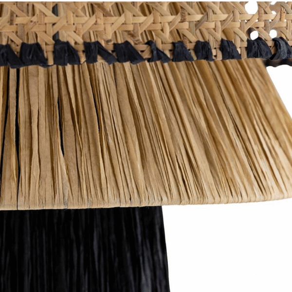 Canéra Tiered Rattan Pendant