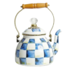 Harlequin Check Tea Kettle