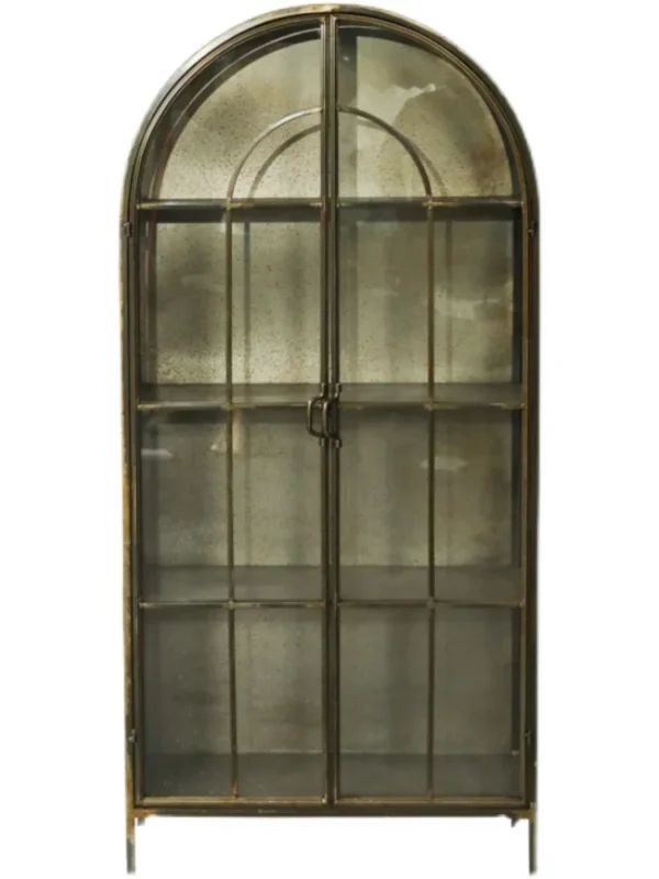 Bellmont Arched Glass Cabinet