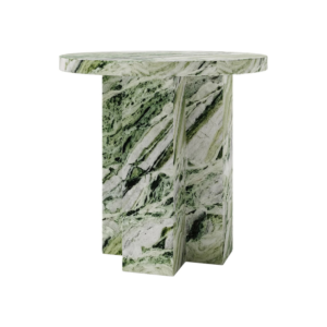The Petra Monolith Side Table premium natural marble The Petra Monolith Side Table