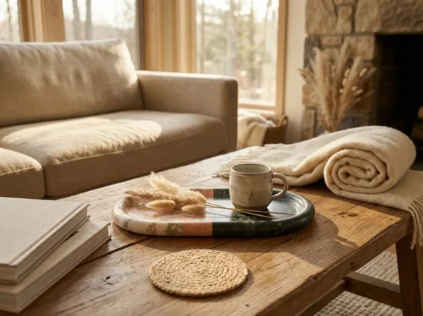 Marble Decorative Tray | Dual Tone
