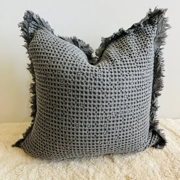 Organic Cotton Waffle Cushion Cover | Mama & Tochter
