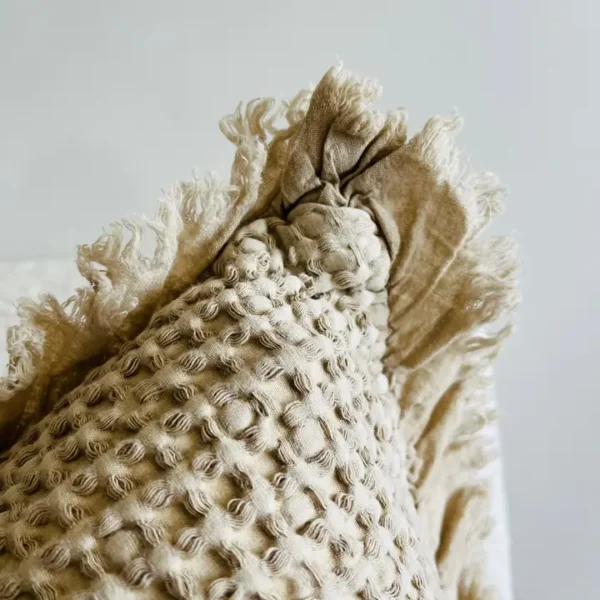 Organic Cotton Waffle Cushion Cover | Mama & Tochter