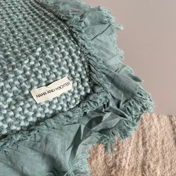 Organic Cotton Waffle Throw | Mama & Tochter